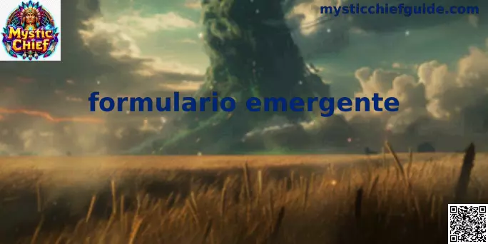 Formulario emergente Mystic Chief