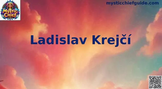 Ladislav Krejčí en acción