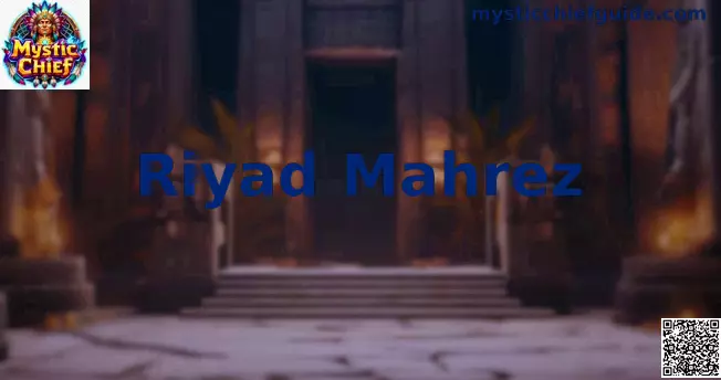 Riyad Mahrez en acción
