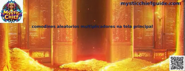 Comodines aleatorios multiplicadores na tela principal de Mystic Chief