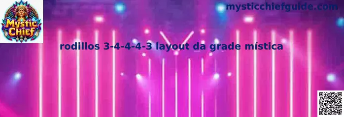 Rodillos 3-4-4-4-3 layout da grade mística