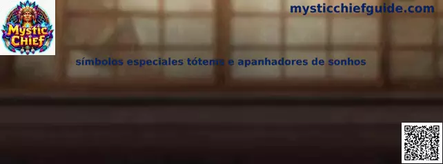 Símbolos especiales tótems e apanhadores de sonhos Mystic Chief